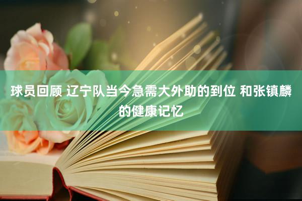 球员回顾 辽宁队当今急需大外助的到位 和张镇麟的健康记忆